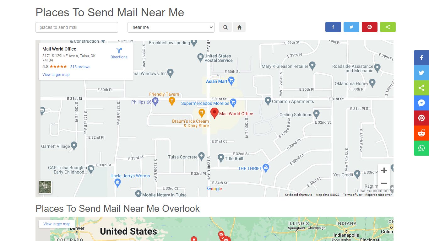 Places To Send Mail Near Me